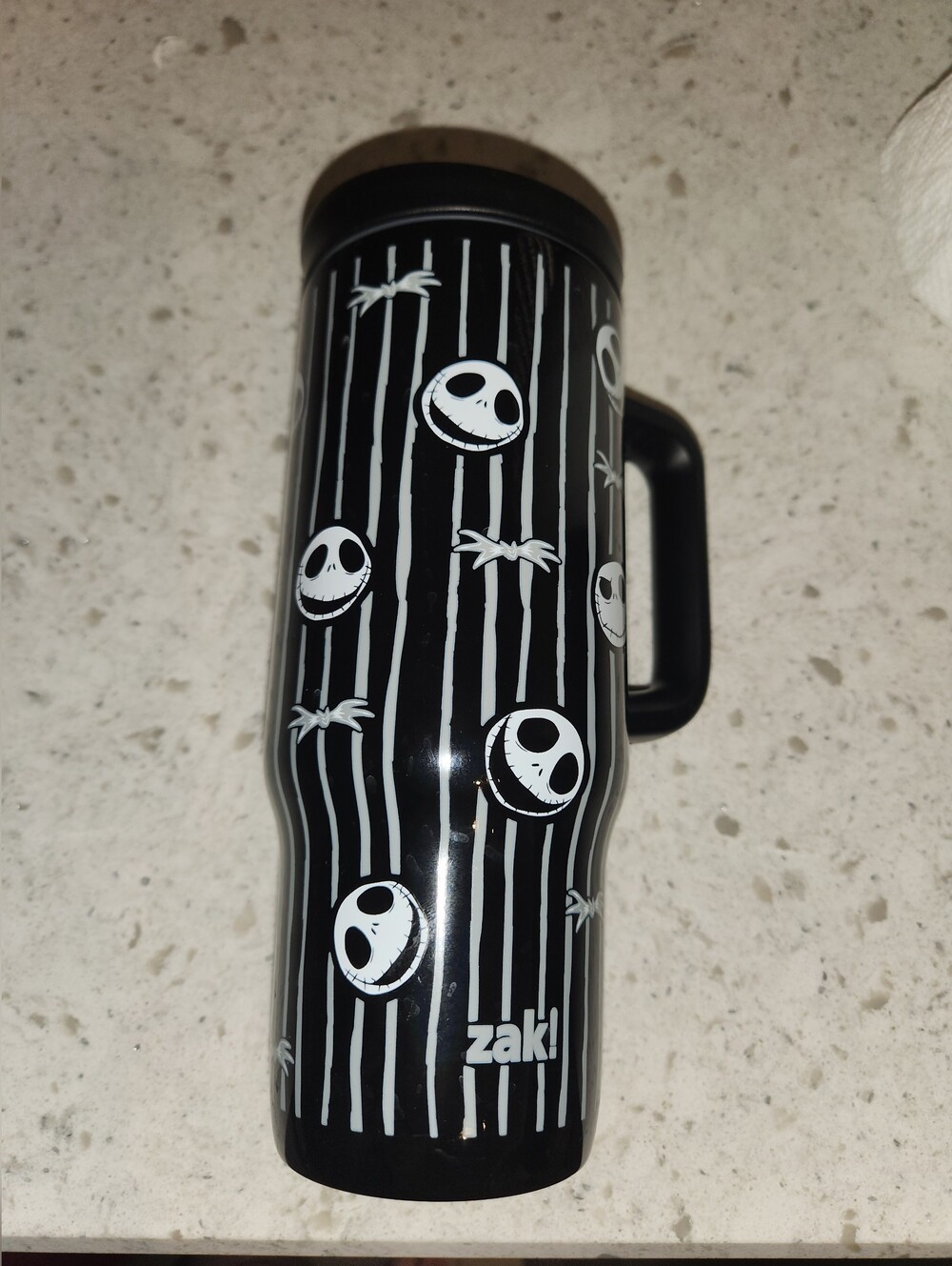 Zak! 24oz Jack Skellington Travel Mug